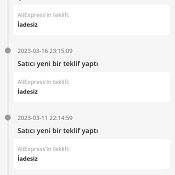 Aliexpress Gümrükten Geçmeyen Ürün