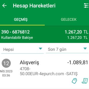 4epurch.com Site Paramı Vermiyor