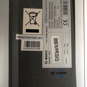 Bosch Klima Kapağının Yedek Parçası Yok