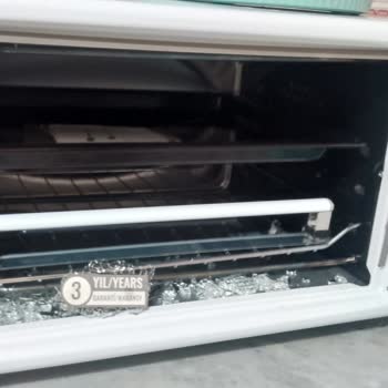 Luxell Mini Fırın Kapak Camı Kırılması