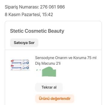 Sensodyne Çok Yönlü Koruma Diş Macunu Alerji Yaptı