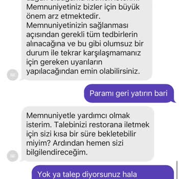 Mansuroğlu Döner Dönerde Cam Parçası