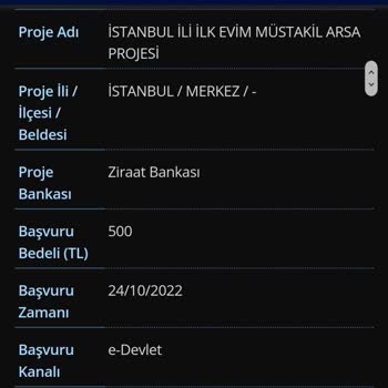 TOKİ Arsa Başvurusu Para İadesi