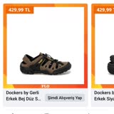 Dockers Alacak Olduğum Ayakkabı Fiyatı Bir Türlü Yerinde Durmuyor