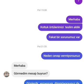 Carpet Home Collections İade Ve Değişim Talebinde Mağaza Sessizliği