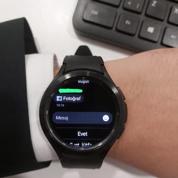 Samsung Galaxy Watch 4 Classic 46mm Bildirim Gelen Resimle Açılmıyor.