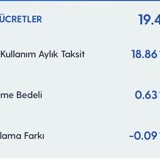 Turkcell 18.86 Tl Telsiz Kullanım Ücreti