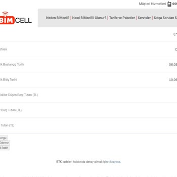 BİM Kalan Bakiye İade Sorunu Ve Web Sitesi Hatası