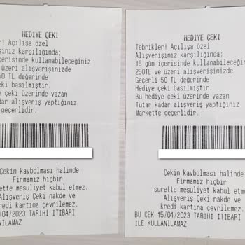 A101 Mağduriyeti Verilen Çeklerin Kullanılamaması.