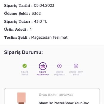 Gratis Siparişim Neden Hazırlanmıyor