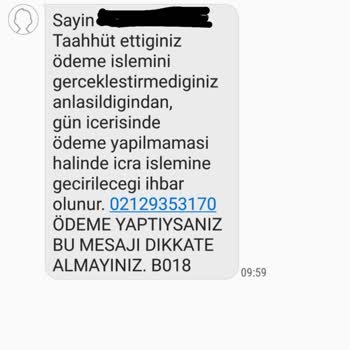Global Satış Vermediğim Bir Siparişin Parasının Talep Edilmesi Ve İcraya Verilmesi
