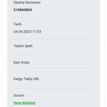 Onlineavm.com.tr Siparişim Bana Teslim Edilmedi