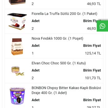 Elvan Gıda Eksik Ve Yanlış Ürün Gönderdi, Ulaşamıyorum