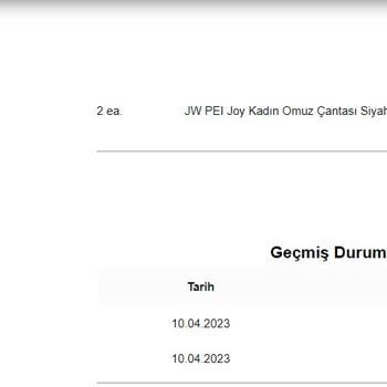 Jw Peı Çanta Türkiye Jw Pei Çanta Siparişi Gecikti
