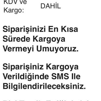 Meyan Kökü Sitesinden Ürün İptali