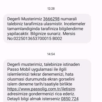 Passolig 5 Saat Uğraşmama Rağmen Sorunumu Çözemedi.