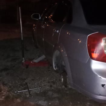 Petlas Markalı Lastiğin Patlaması