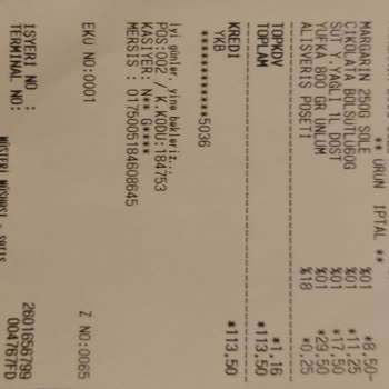 BİM Ünlüm Baklavalık Yufka Küflü