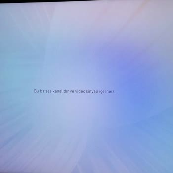 Samsung Ses Kanalıdır Video Sinyali İçermez.