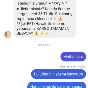 Loli_kids (Instagram) Yanlış Ürün Gönderimi