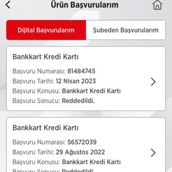 Ziraat Bankası Kredi Kartı Alamıyorum Red Ediliyor