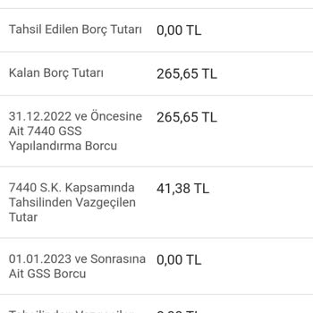 SGK GSS Borcu Öğrenci