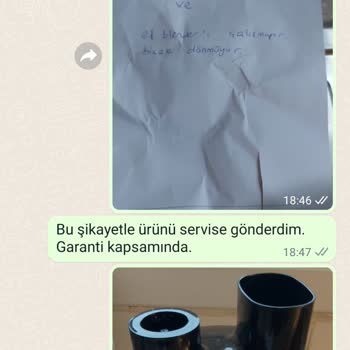 Sinbo Mutfak Robotunu Servise Göndermeme Rağmen Arızalı
