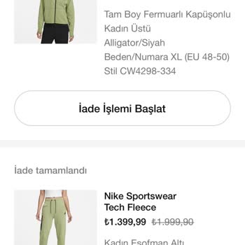 Nike Kargom 3 Haftadır Gelmedi