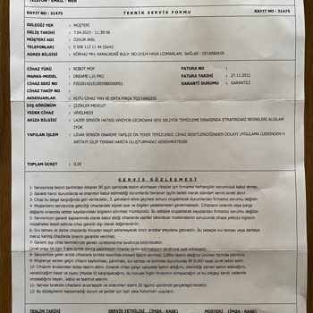 NF Bilişim Yetkili Servis Kargo Ücreti Talebi