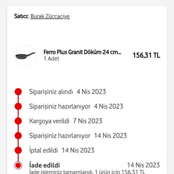 Burak Züccaciye Yalan Fatura İçeriği ve Geç Kargo Vodafone İlgisizlik