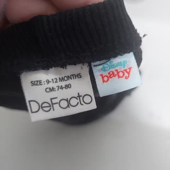 DeFacto Bebek Kıyafetinde Yoğun Kimyasal