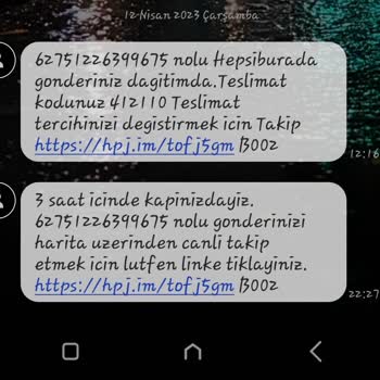 Hepsijet Kuryesi Ürünümü Teslim Etmedi Geri İade Başlatmış