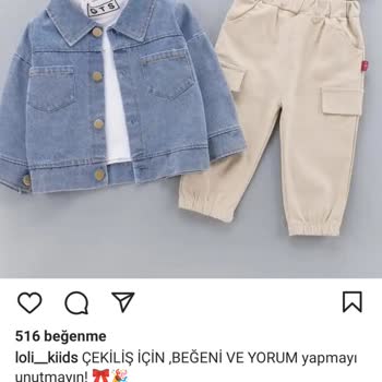 Loli_kids (Instagram) Loli_kids Instagram Çocuk Kıyafetleri Satıcısından Aldığım Ürünle İlgili Sorun