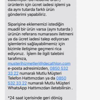 Decathlon Ürün Tedarik Sorunu