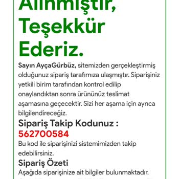 Zeynep Boutique (Zen Tesettür) Sipariş İptali, Para İadesi