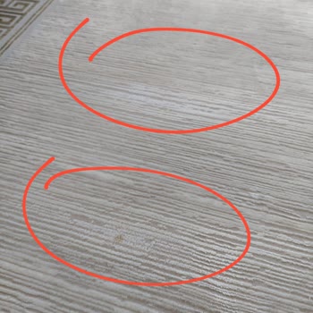 Empera Halı Bambu Halıdan Leke Çıkmadı