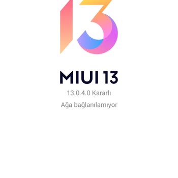 Xiaomi Redmi Not 11 Pro Güncelleme Hatası