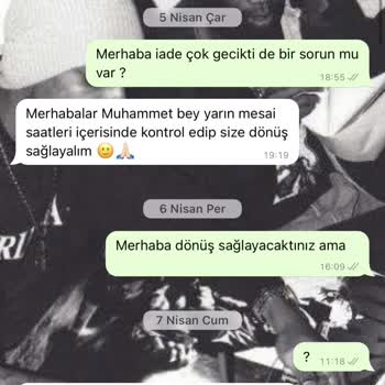 Morrez 3 Haftadır Para İademi Yapmıyor