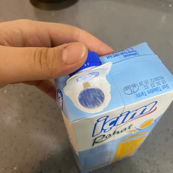 İçim Laktozsuz Süt Ambalajı Deformeli