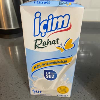 İçim Laktozsuz Süt Ambalajı Deformeli