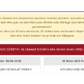 AÖF Sınavları Erkene Alıp Bilgilendirme Yapmıyor