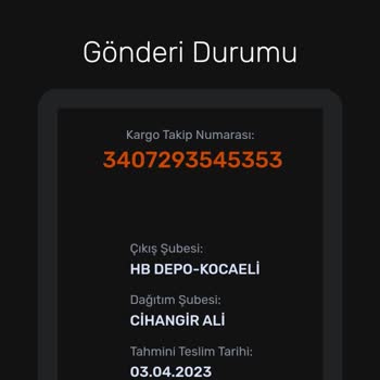Aras Kargo Dağıtıma Çıkarılmaya Tenezzül Edilmeyen Ürünüm İadeye Düştü
