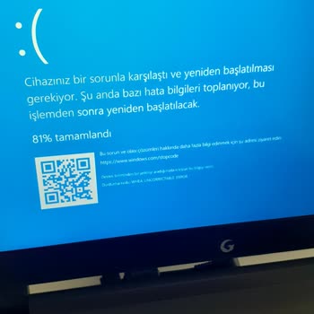 Gamegaraj.com Mavi Ekran