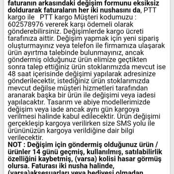 Tesettür Pazarı Adresinden Para İadem Yapılmıyor