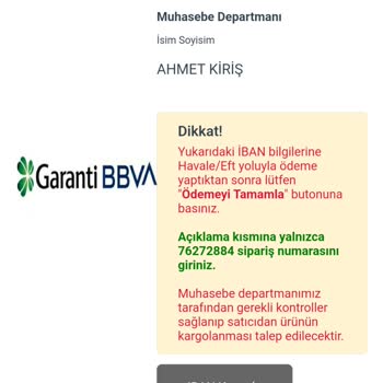 Fast İşlem İadesi Yapı Kredi Ve Garanti BBVA
