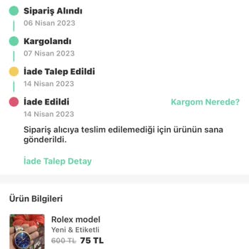 Trendyol Express Kargomu Kaybetti Herhangi Bir Dönüş Sağlanmıyor