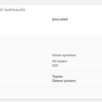 Microsoft 365 Family Ücret İadesi
