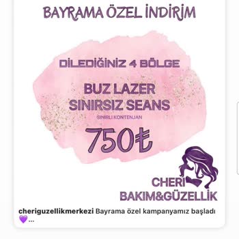 Cheri Güzellik Merkezi Hizmet Kalitesi Sıfır