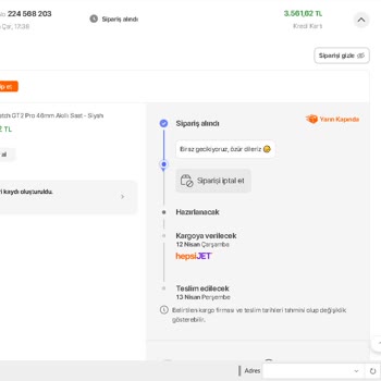Bittibitiyor.com.tr BittiBitiyor Akıllı Saat Kargoya Verme