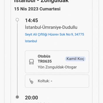 Kamil Koç Sefer İptali Yalanı Bilete El Konulması